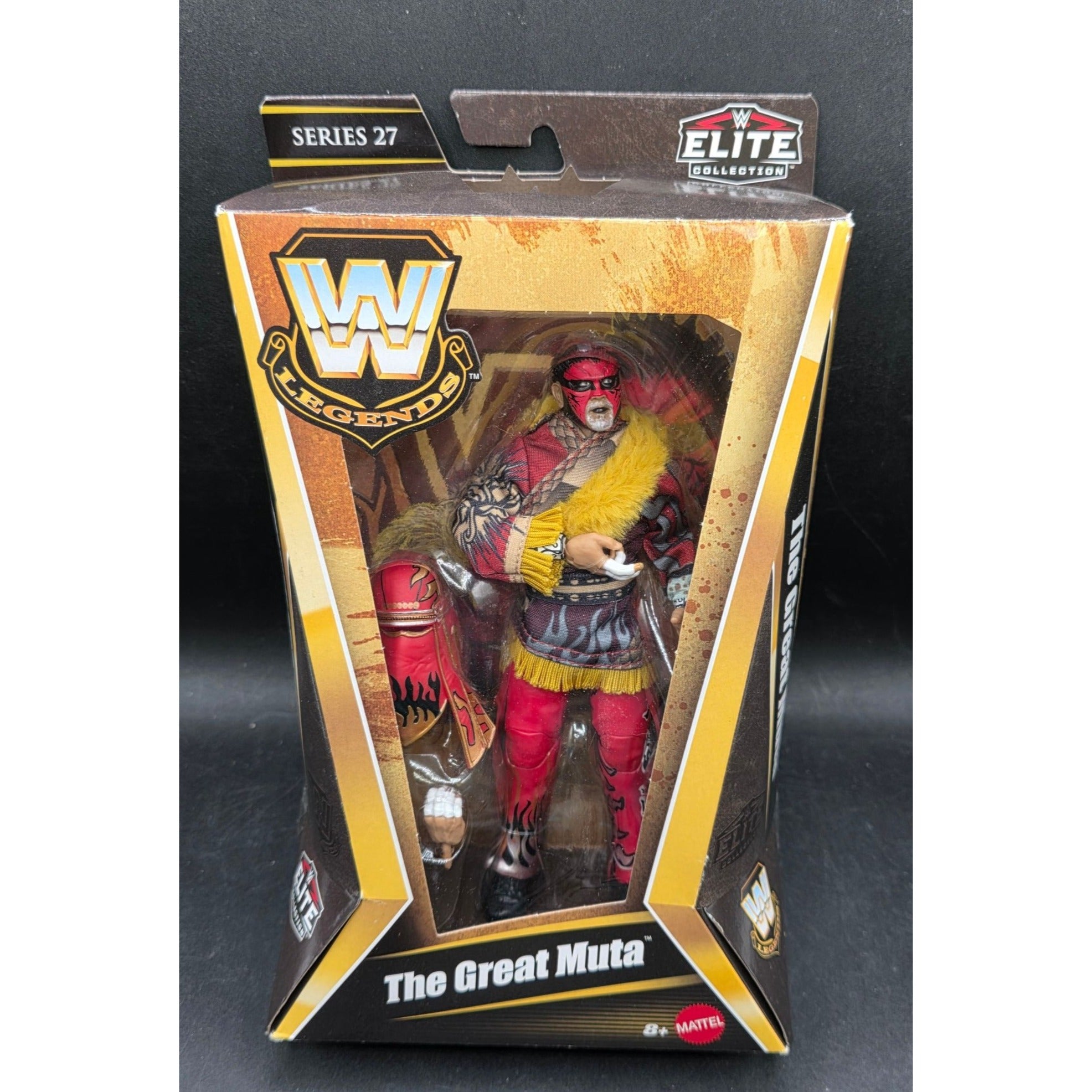 WWE Legends Elite Collection Series 27 The Great Muta Figure By Mattel