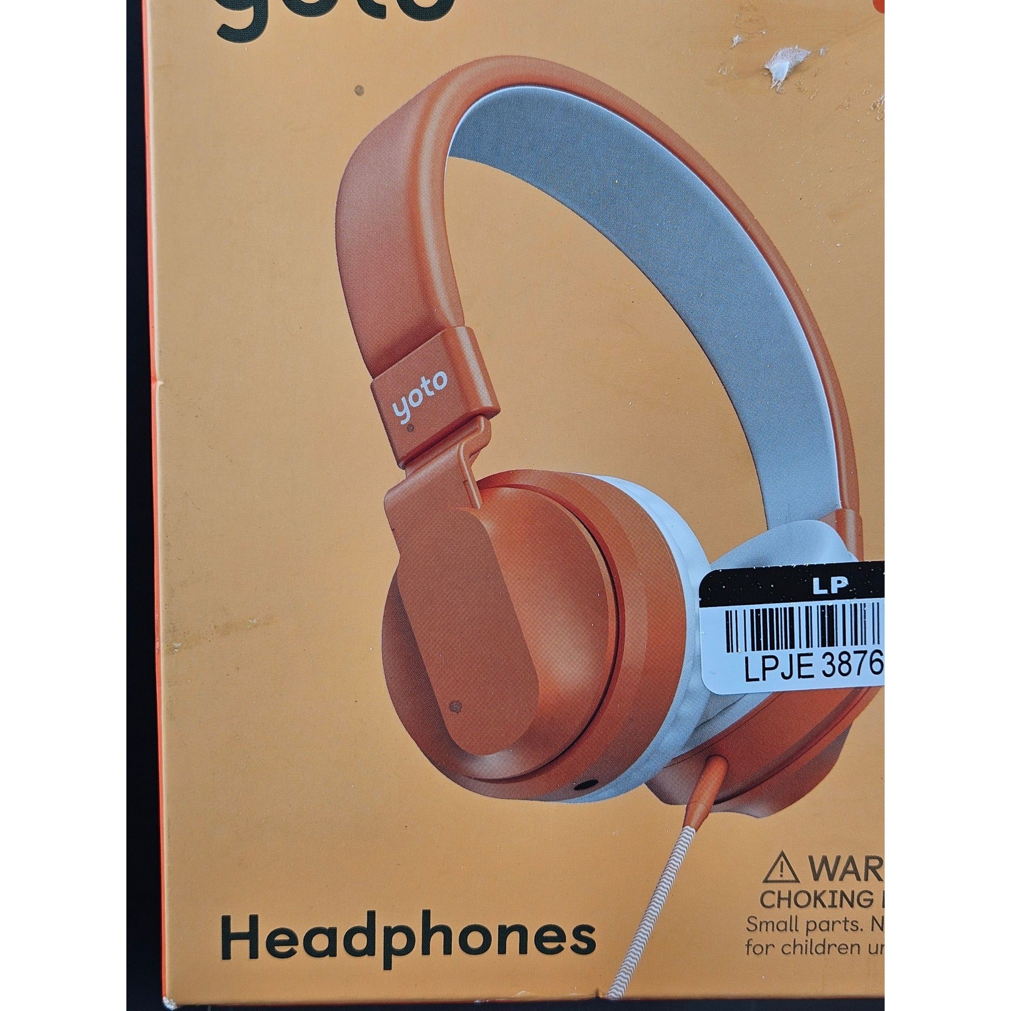 Yoto Wired Kids Headphones Foldable Fruit Punch Color Adjustable Fit Durable Design