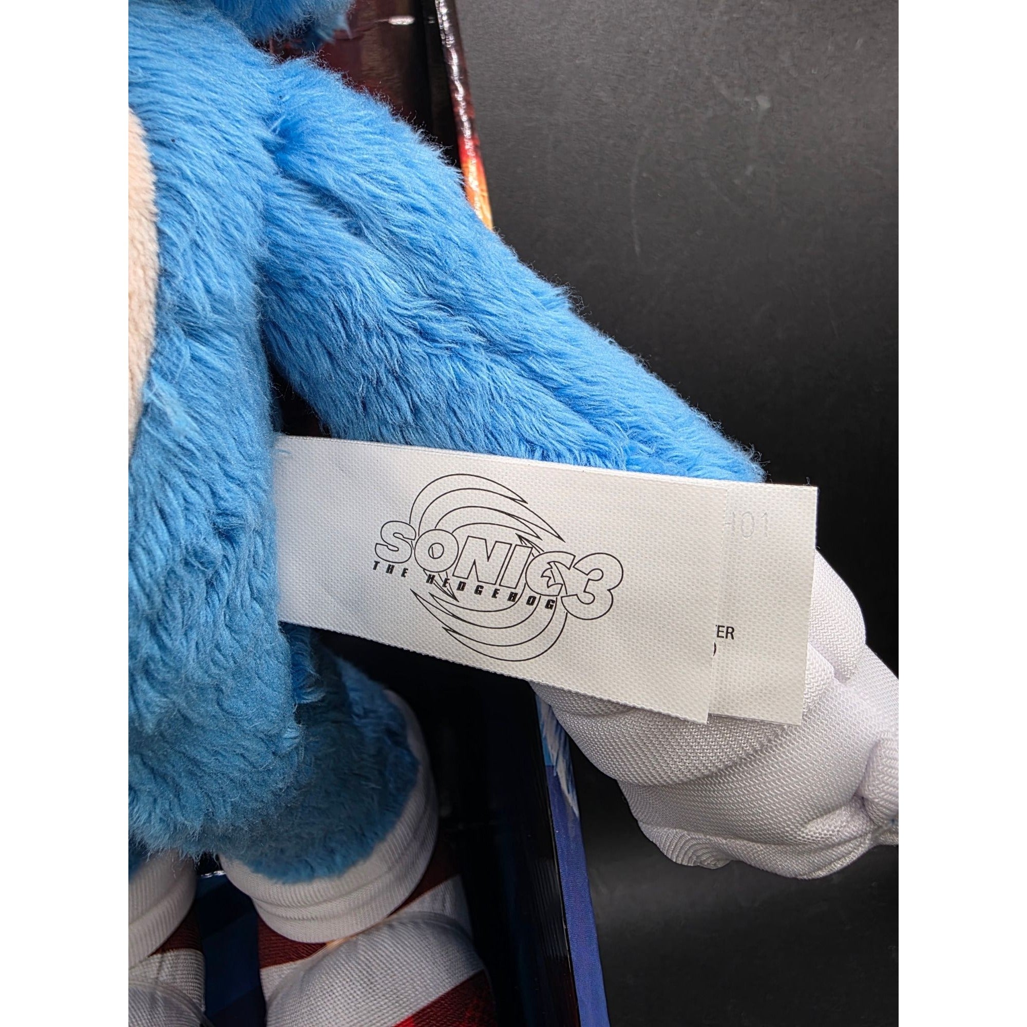 Sonic The Hedgehog 3 Deluxe Plush Toy 13" Jakks Pacific Official Licensed Collectible