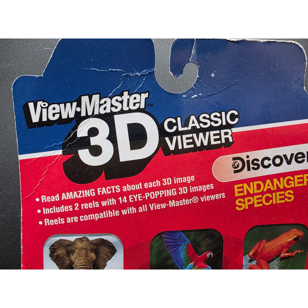View-Master Classic 3D Viewer Endangered Species Set Includes 2 Reels