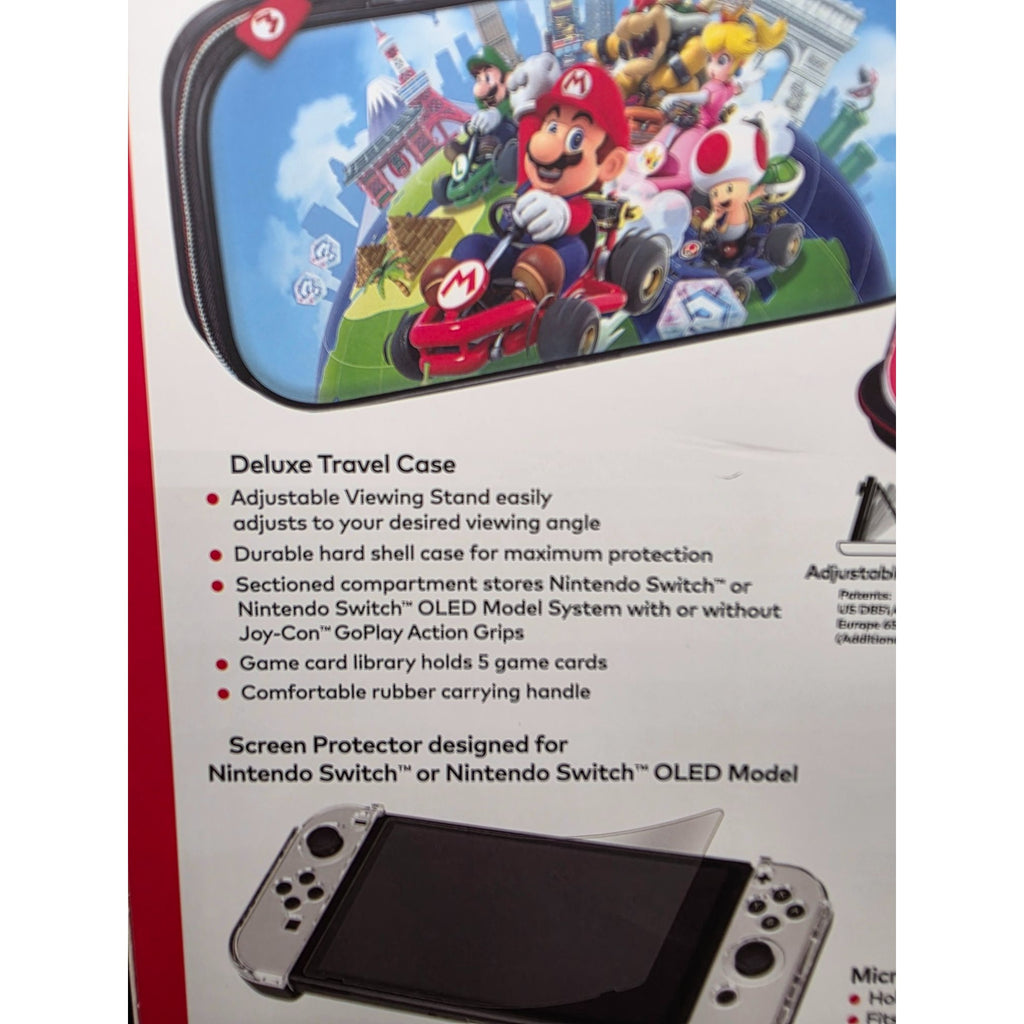 Nintendo Switch Mario Kart Game Traveler GoPlay Action Pack  Adjustable Travel Case