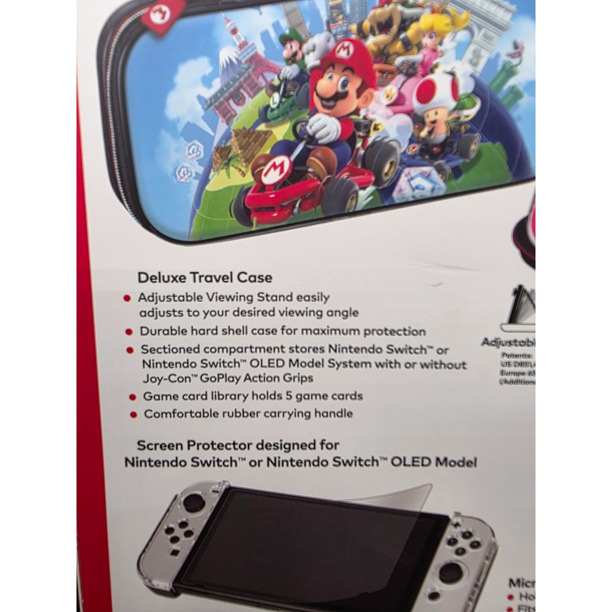 Nintendo Switch Mario Kart Game Traveler GoPlay Action Pack  Adjustable Travel Case