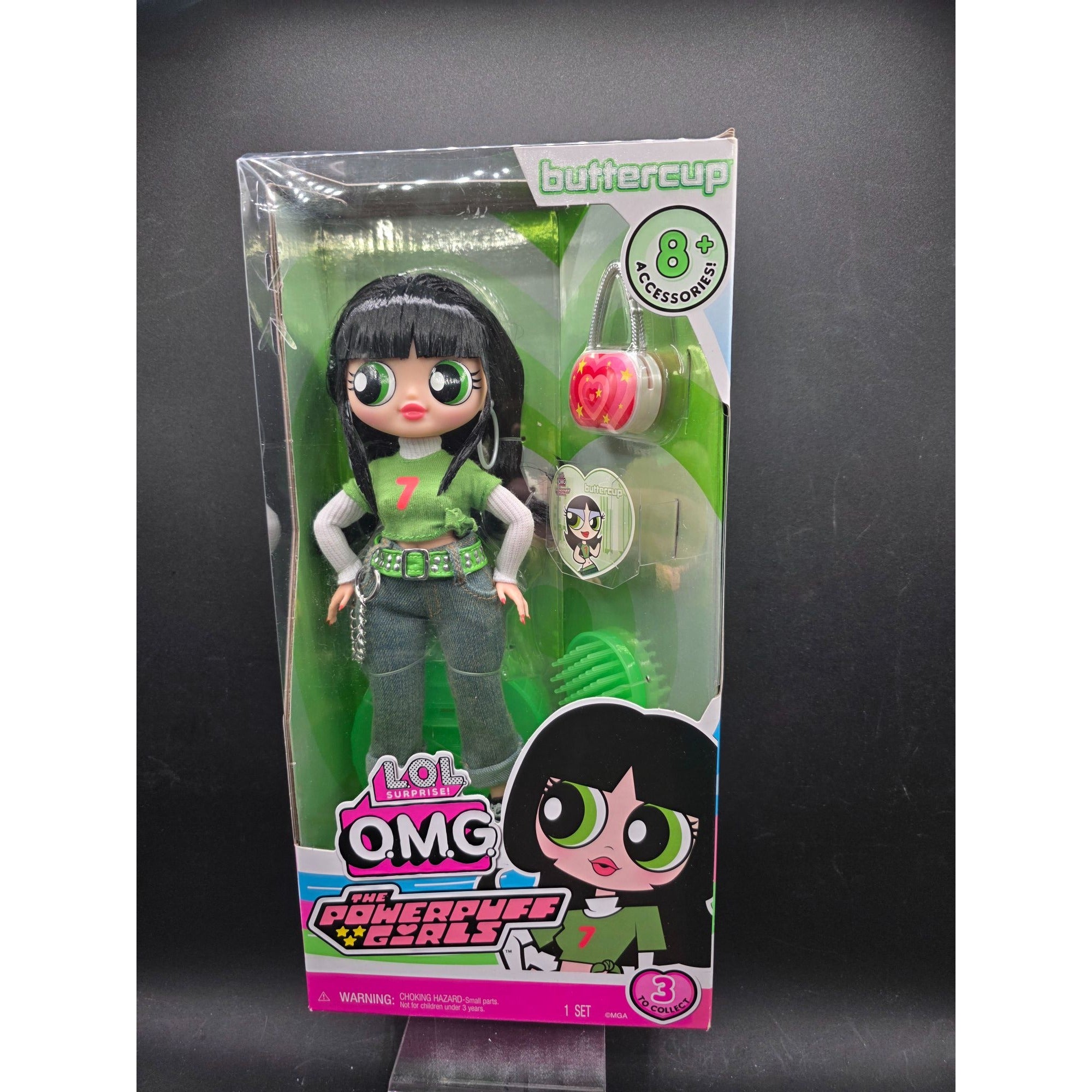 LOL Surprise OMG Powerpuff Girls Buttercup Fashion Doll With Accessories New