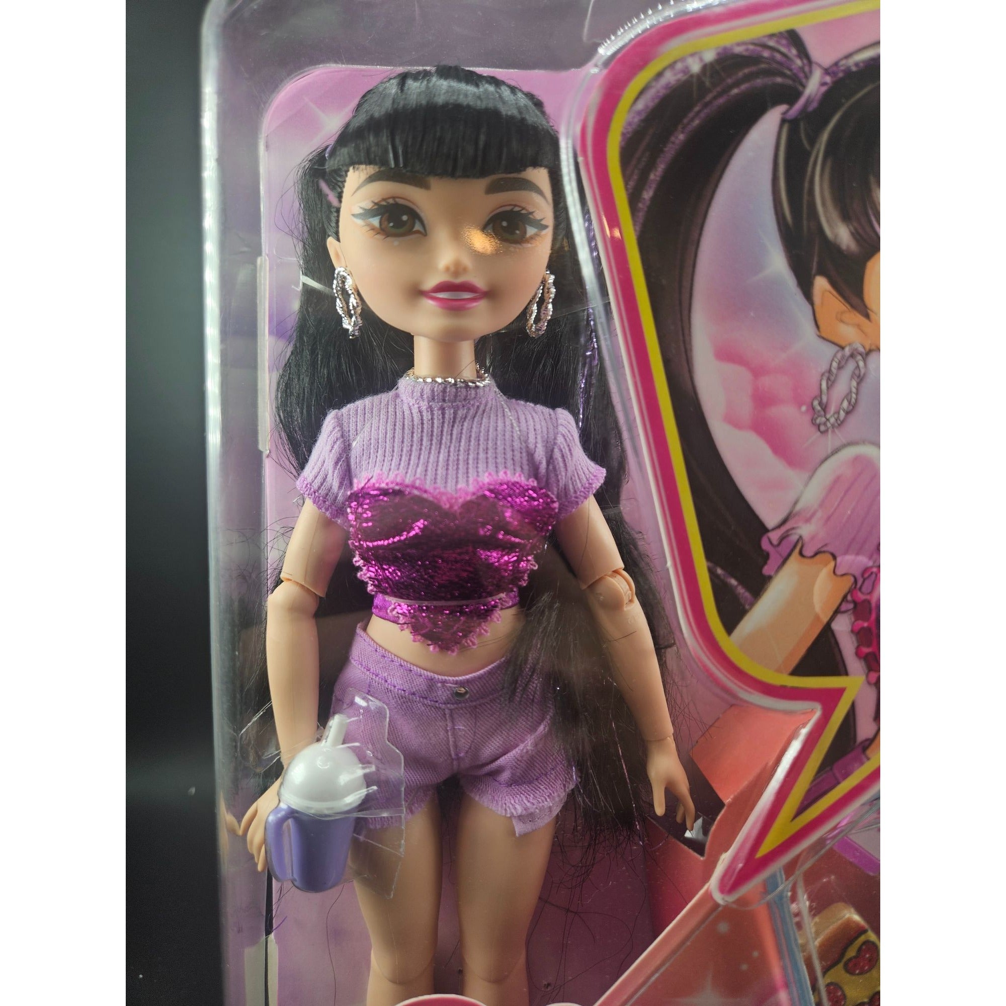 Barbie Dream Besties Doll Renee With Accessories Mattel Purple Outfit Toy For Ages 4+