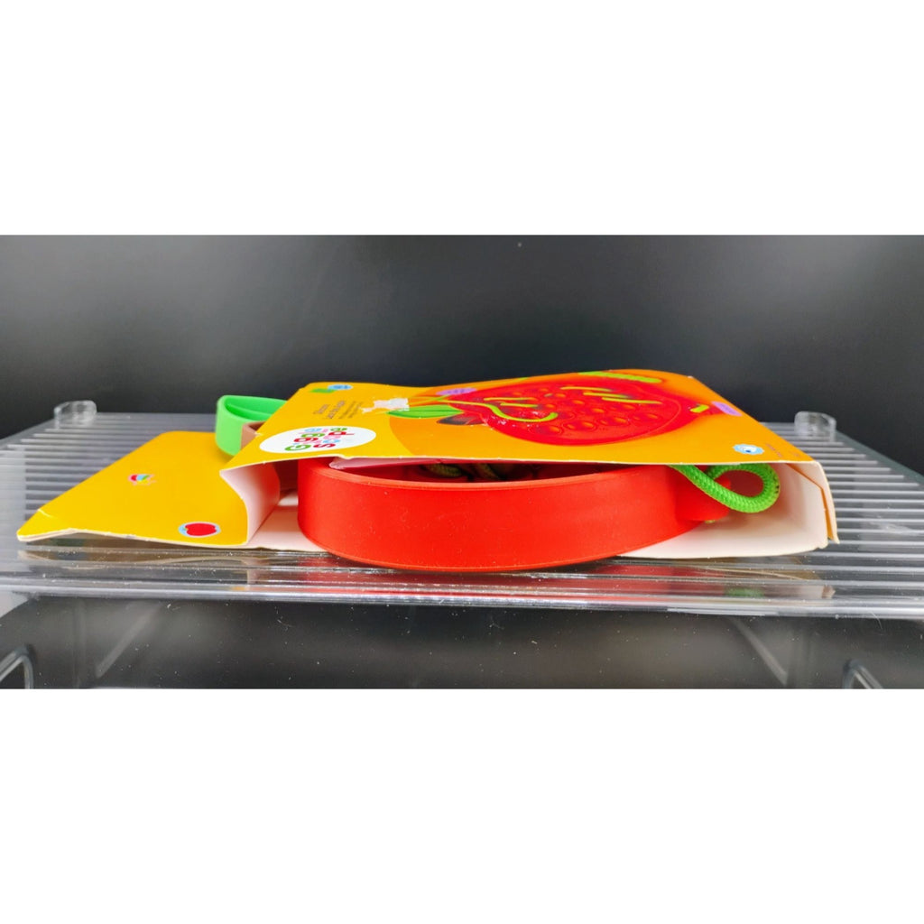 Silicone Lace The Apple Fine Motor Activity Toy Set