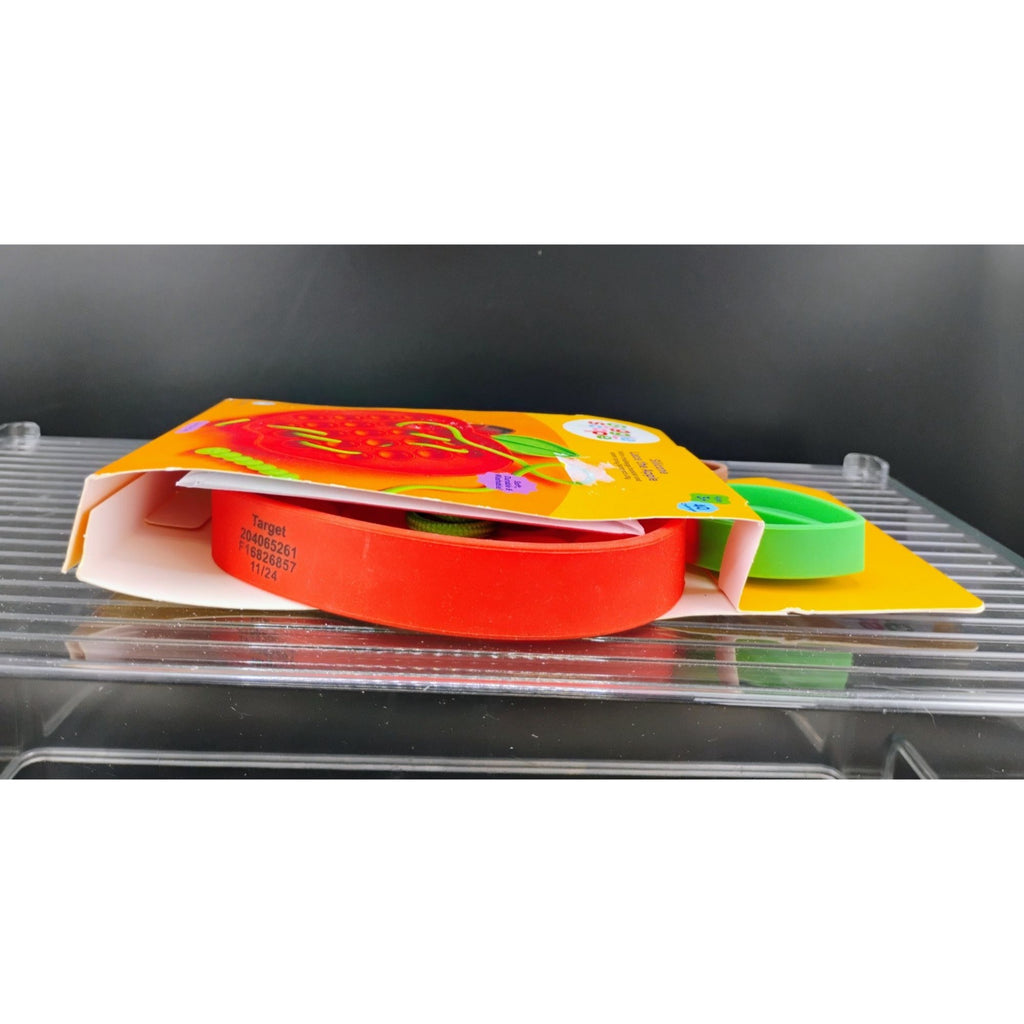 Silicone Lace The Apple Fine Motor Activity Toy Set