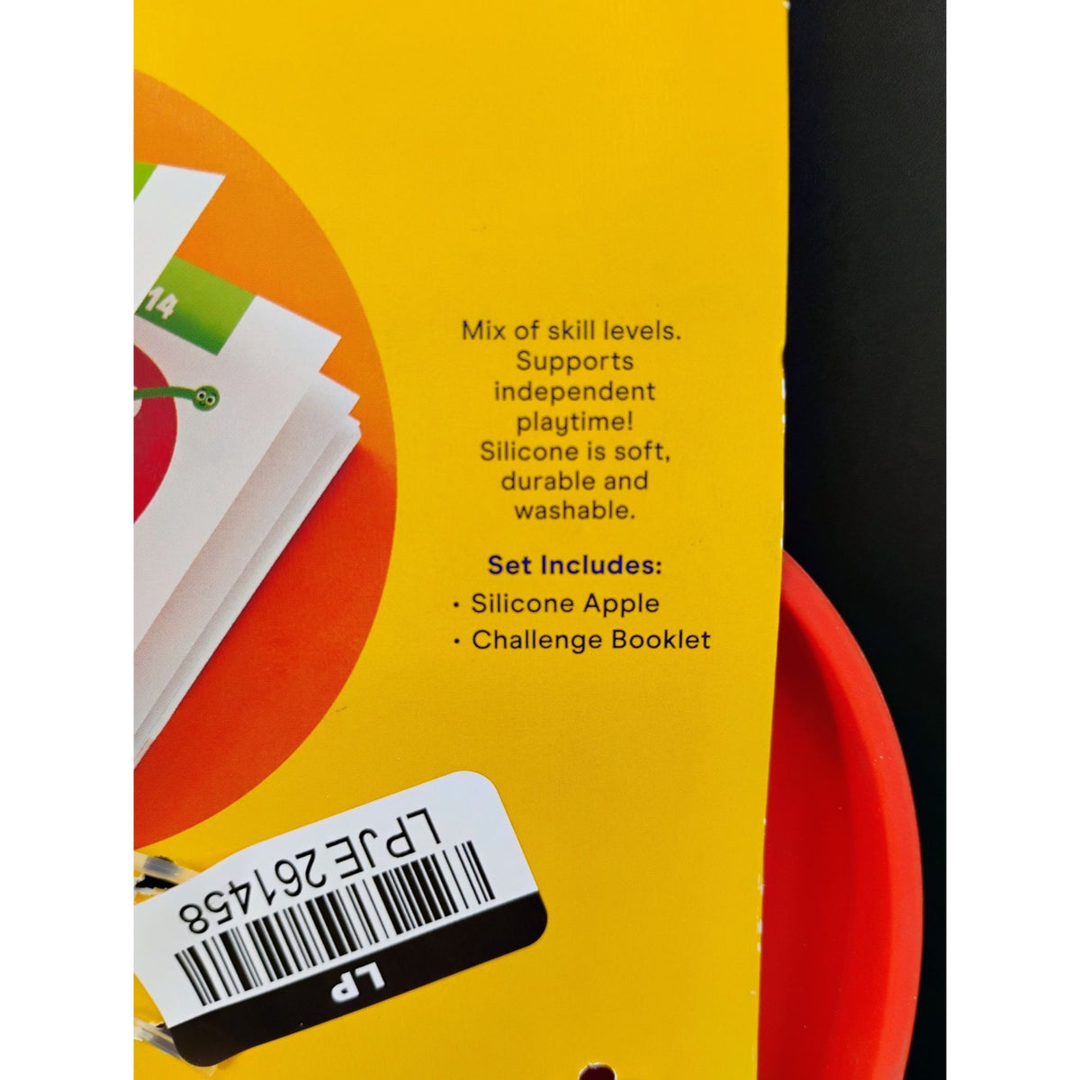 Silicone Lace The Apple Fine Motor Activity Toy Set