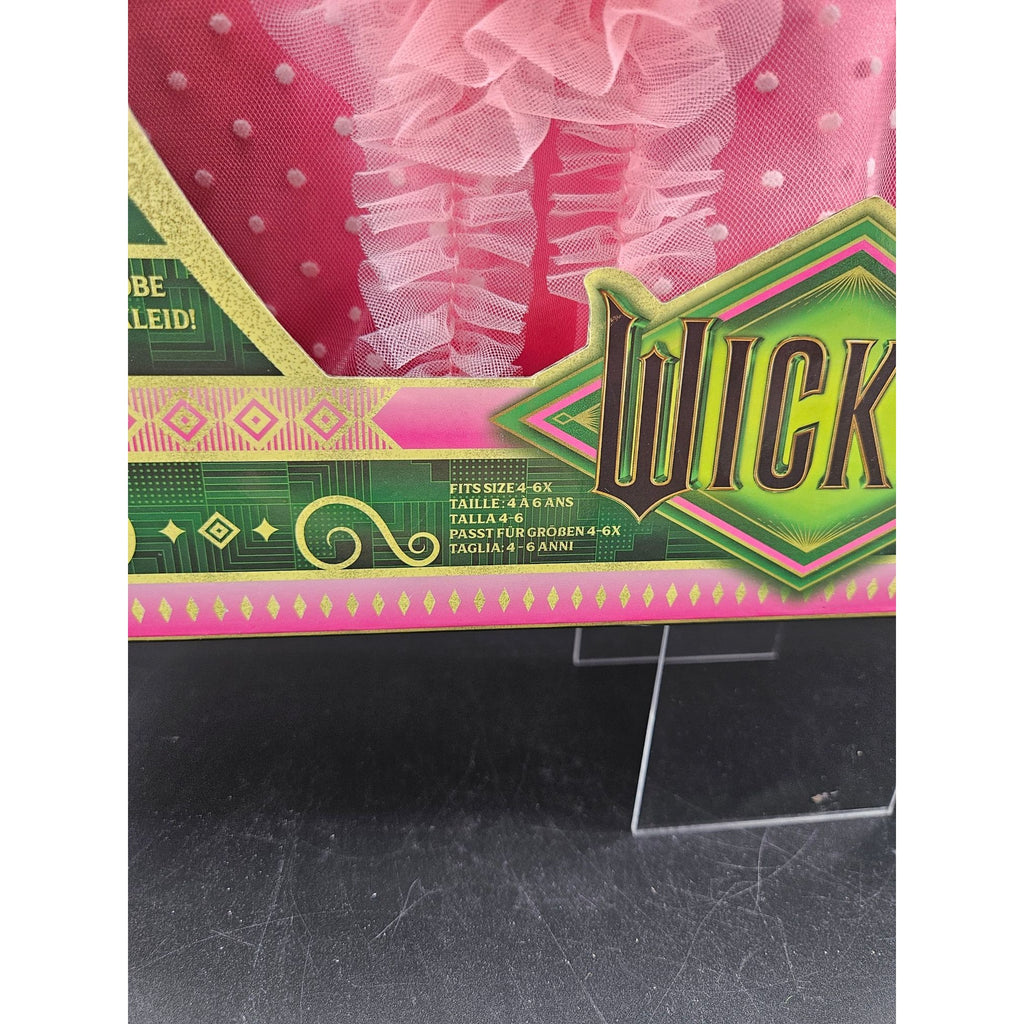 Wicked Pink Glinda Dress-Up Costume Gift Set With Hairclip & Perfume Bottle Ages 4-6