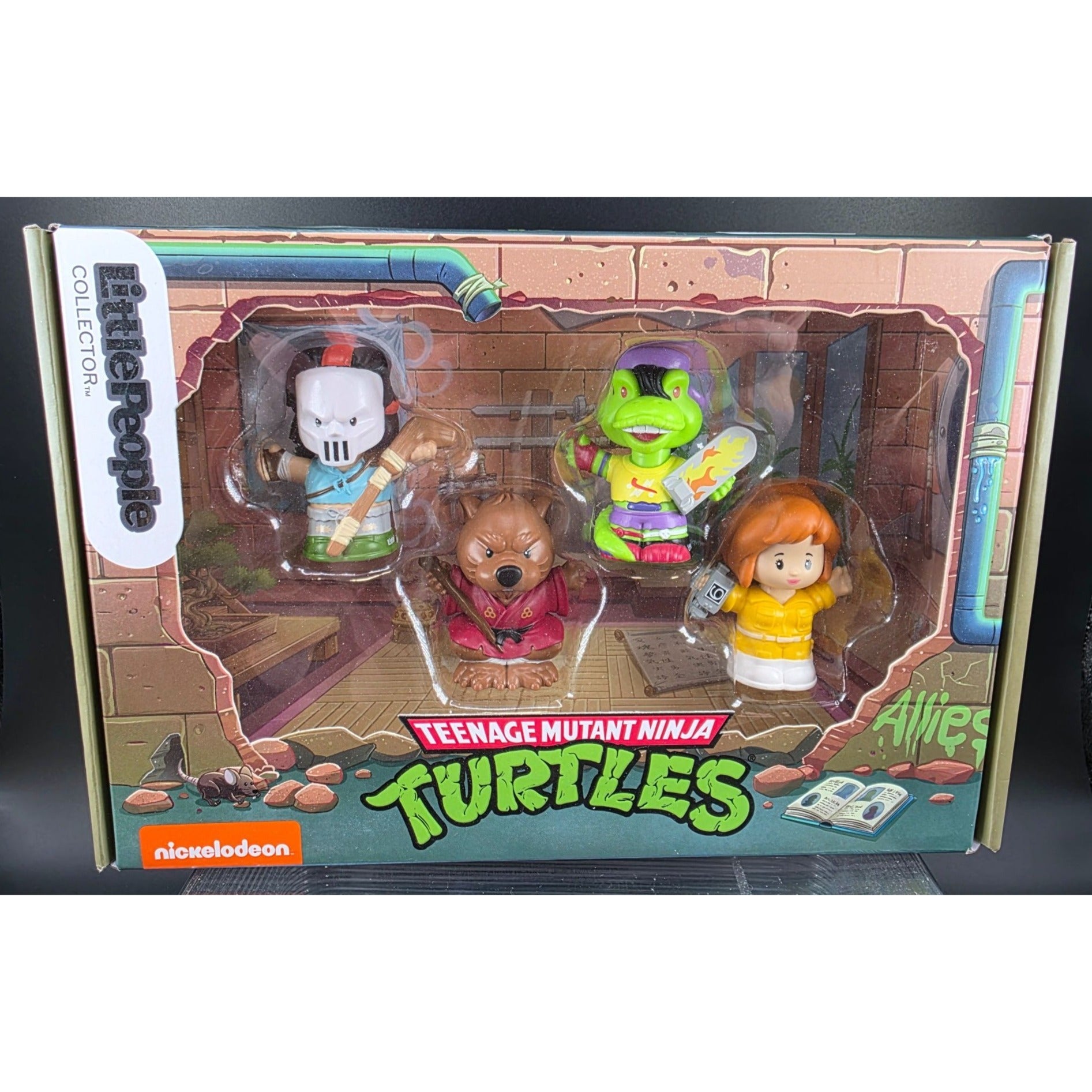 Little People Collector Teenage Mutant Ninja Turtles Allies Figures Featuring Splinter