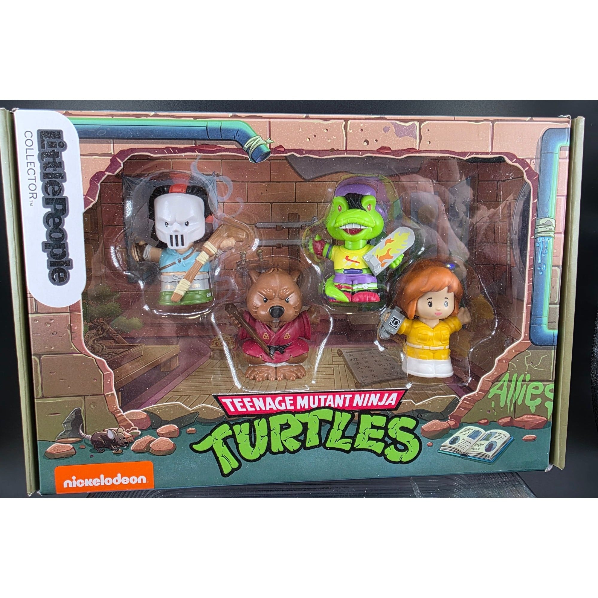 Little People Collector Teenage Mutant Ninja Turtles Allies Figures Featuring Splinter