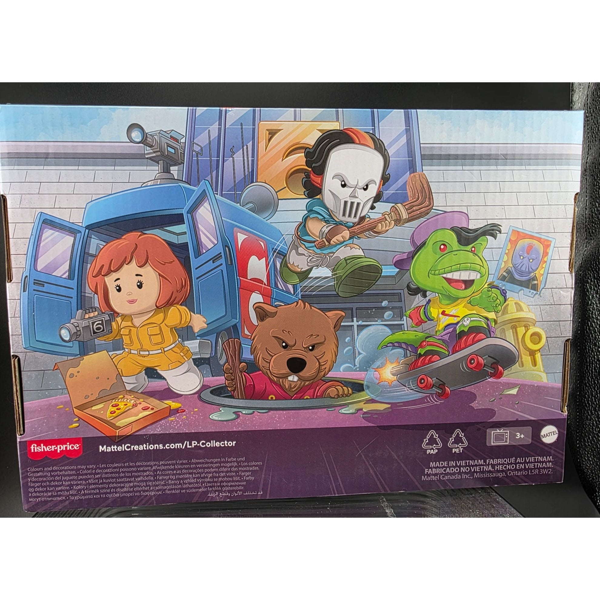 Little People Collector Teenage Mutant Ninja Turtles Allies Figures Featuring Splinter