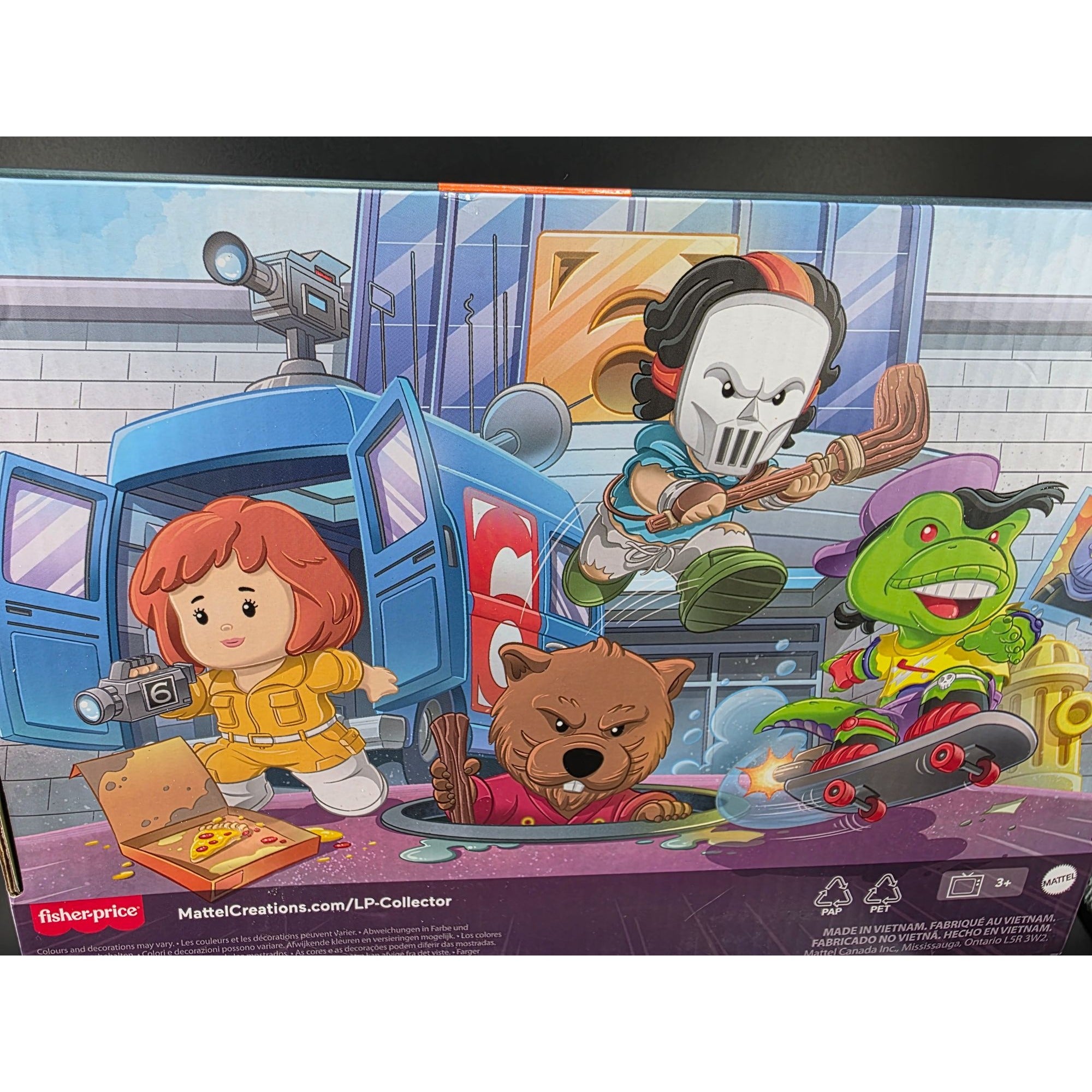 Little People Collector Teenage Mutant Ninja Turtles Allies Figures Featuring Splinter