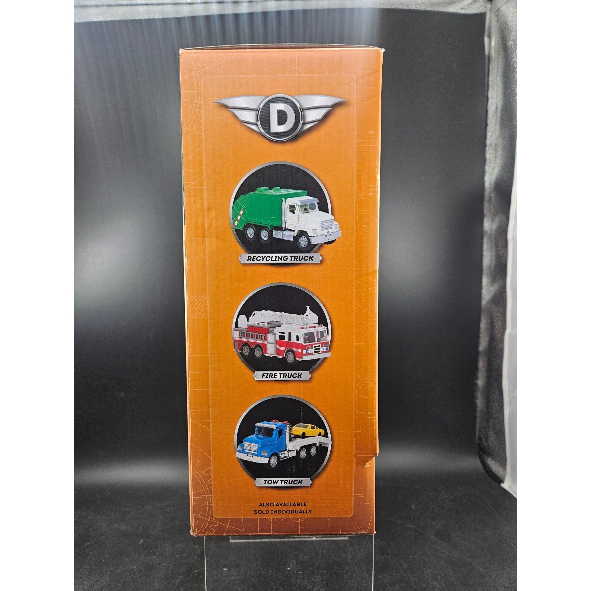 Driven By Battat Micro Construction Fleet Set 3 Vehicles w/ Lights & Sound