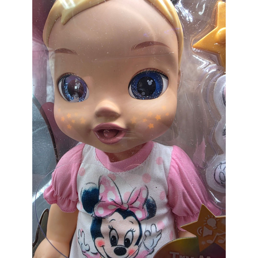 Disney Darlings Interactive Doll With Minnie Mouse Pajamas & Accessories