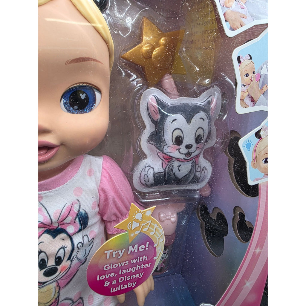 Disney Darlings Interactive Doll With Minnie Mouse Pajamas & Accessories